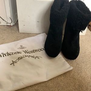 Vivienne Westwood black booties